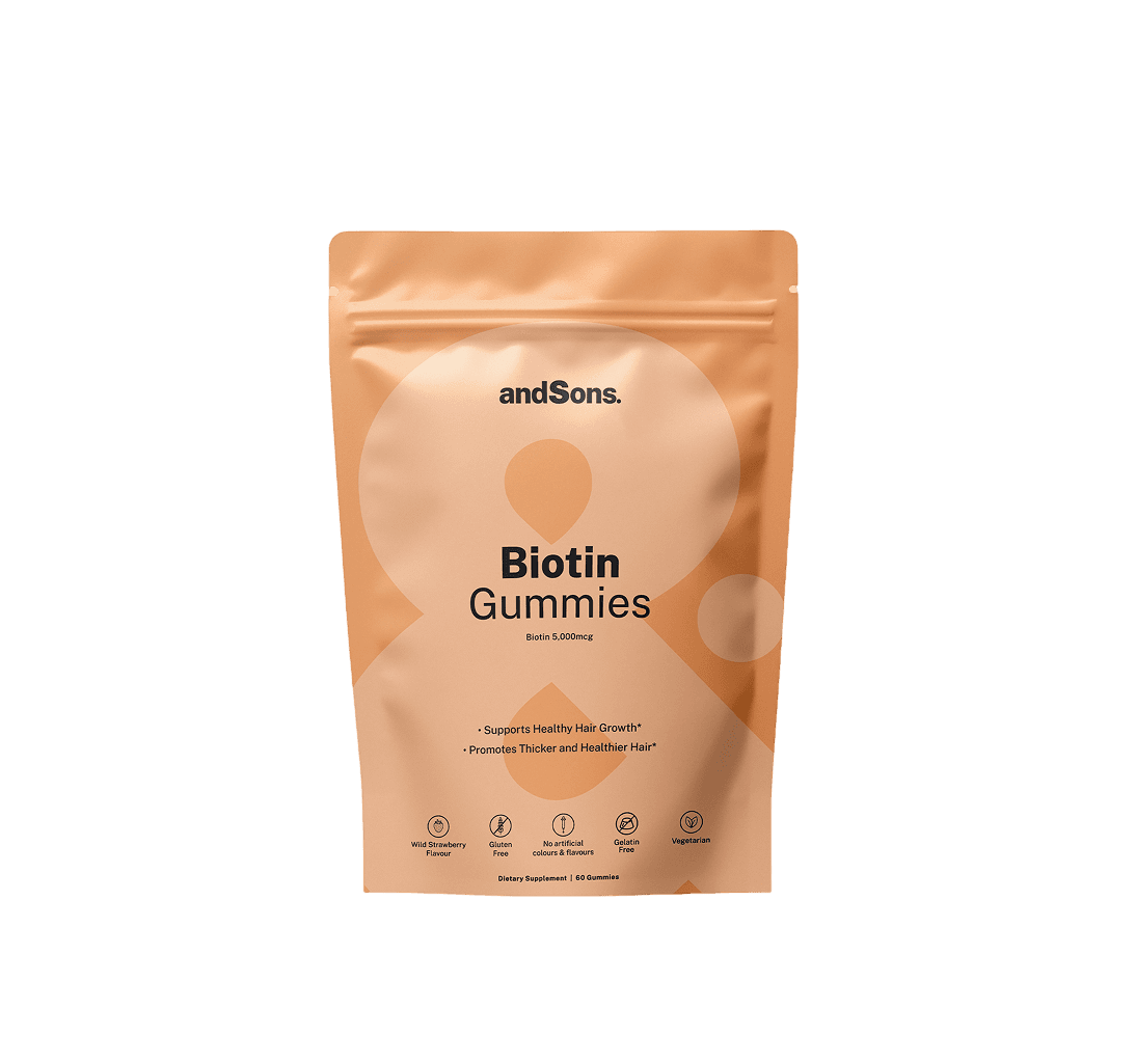 Biotin Gummies 5,000mcg Vitamin B